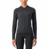 Castelli Anima 4 Langarm Trikot Damen Schwarz