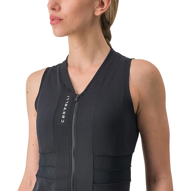 Castelli Anima 4 Kurzarm Trikot Damen Schwarz – Bild 4