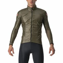 Castelli Aria Shell Jacke Herren Braun