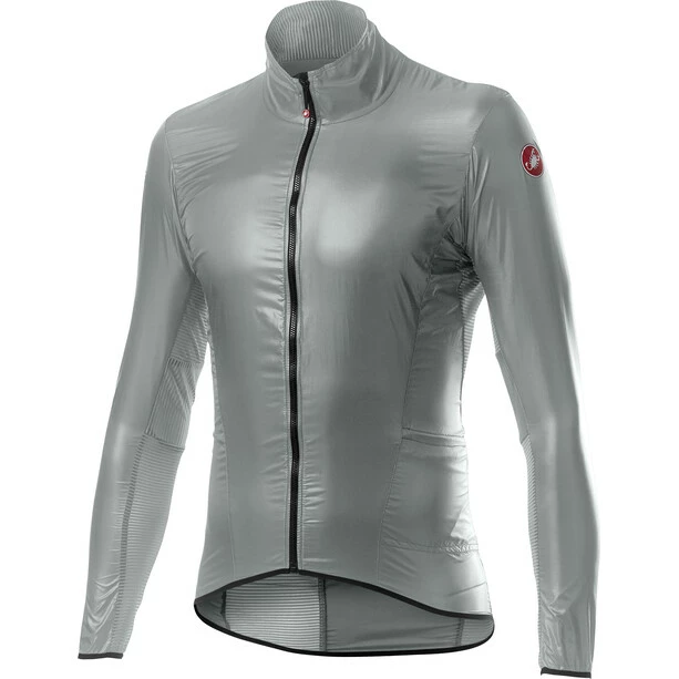 Castelli Aria Shell Jacke Herren Silber