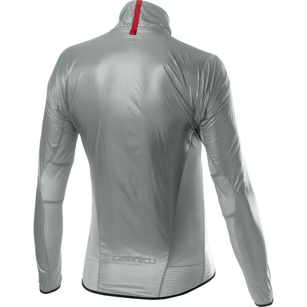 Castelli Aria Shell Jacke Herren Silber – Bild 2