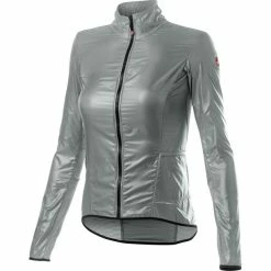 Castelli Aria Shell Jacke Damen Silber