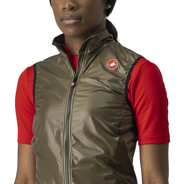 Castelli Aria Weste Damen Braun – Bild 6