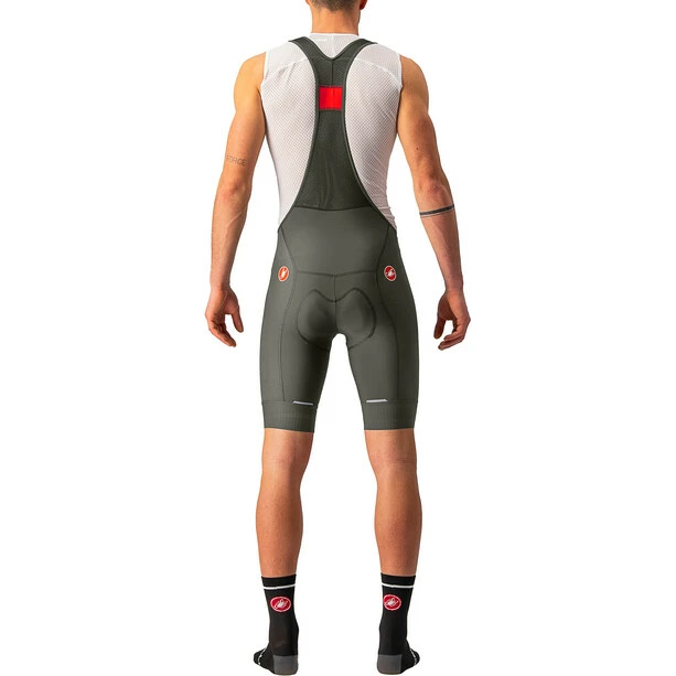 Castelli Competizione Trägershorts Herren Oliv – Bild 2