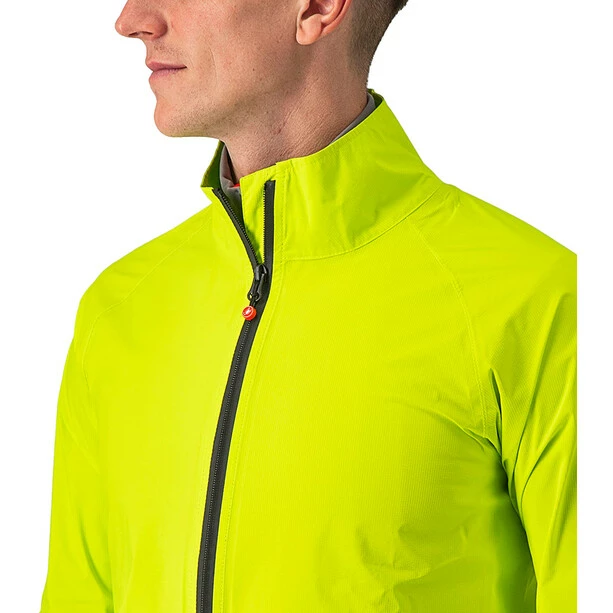 Castelli Emergency 2 Regenjacke Herren Gelb – Bild 5