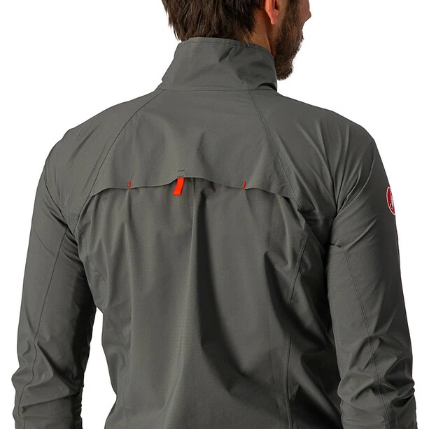 Castelli Emergency 2 Regenjacke Herren Oliv – Bild 5