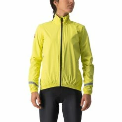 Castelli Emergency 2 Regenjacke Damen Gelb