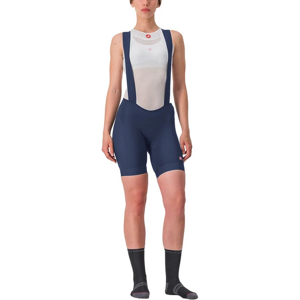 Castelli Endurance Trägershorts Damen Blau