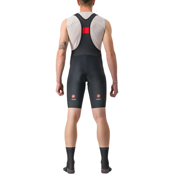 Castelli Entrata 2 Trägershorts Herren Schwarz – Bild 2