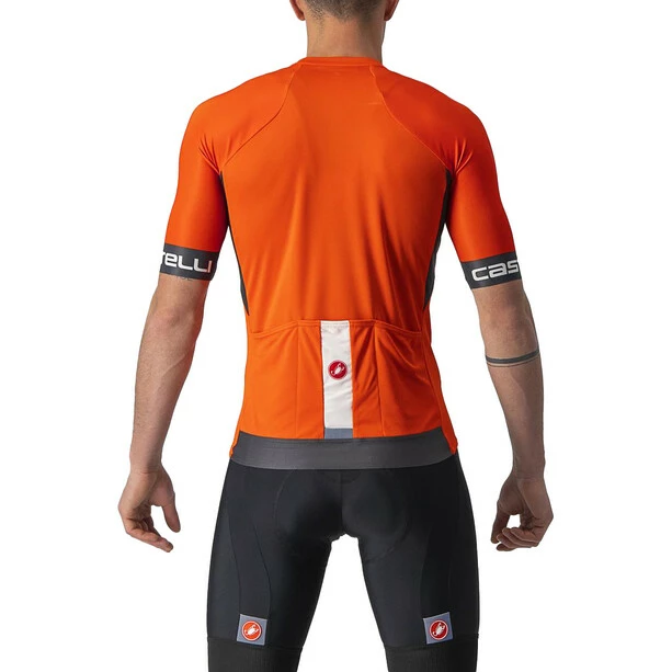 Castelli Entrata VI Trikot Herren Orange – Bild 2