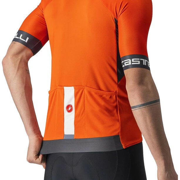 Castelli Entrata VI Trikot Herren Orange – Bild 5