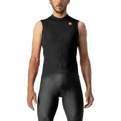 Castelli Entrata VI Ärmelloses Trikot Herren Schwarz