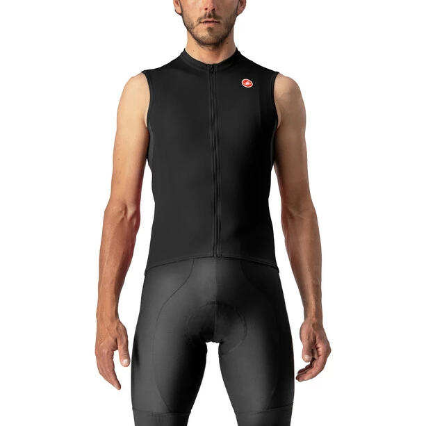 Castelli Entrata VI Ärmelloses Trikot Herren Schwarz