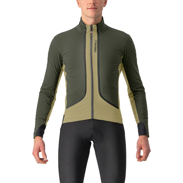 Castelli Flight Air Jacke Herren Oliv