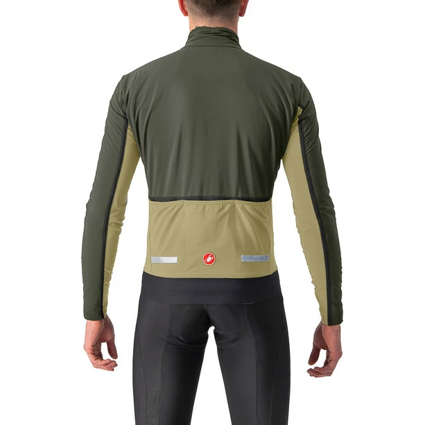 Castelli Flight Air Jacke Herren Oliv – Bild 2