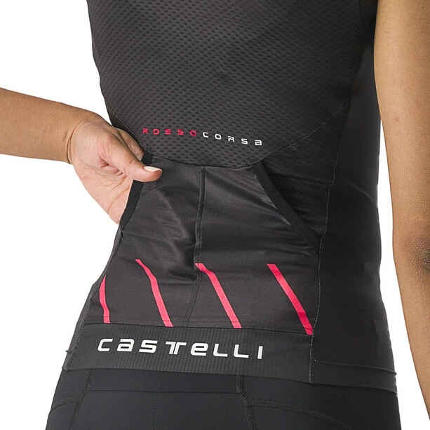 Castelli Free 2 Tri Singlet Damen Schwarz – Bild 5