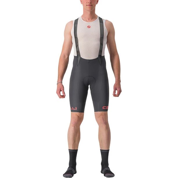 Castelli Free Aero RC Classic Trägershorts Herren Grau