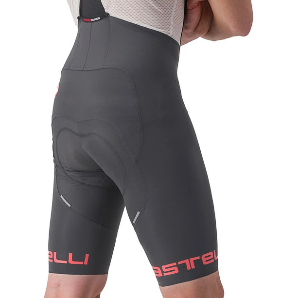 Castelli Free Aero RC Classic Trägershorts Herren Grau – Bild 6
