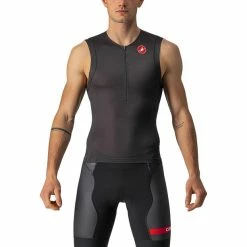 Castelli Free Tri 2 Ärmelloses Oberteil Herren Schwarz