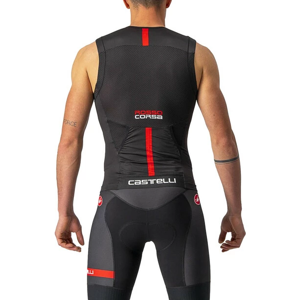 Castelli Free Tri 2 Ärmelloses Oberteil Herren Schwarz – Bild 2