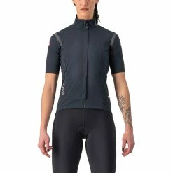 Castelli Gabba RoS 2 Kurzarm Trikot Damen Schwarz