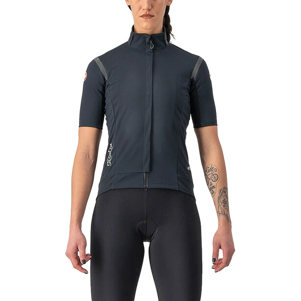Castelli Gabba RoS 2 Kurzarm Trikot Damen Schwarz