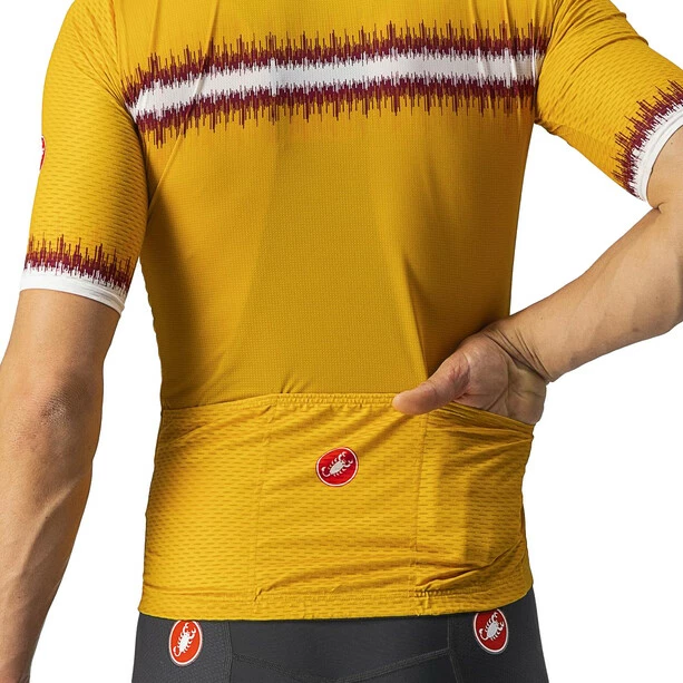 Castelli Grimpeur Trikot Herren Gelb – Bild 3
