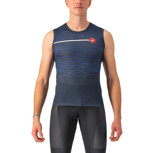Castelli Insider Trikot Ärmellos Herren Blau