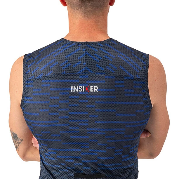 Castelli Insider Trikot Ärmellos Herren Blau – Bild 3