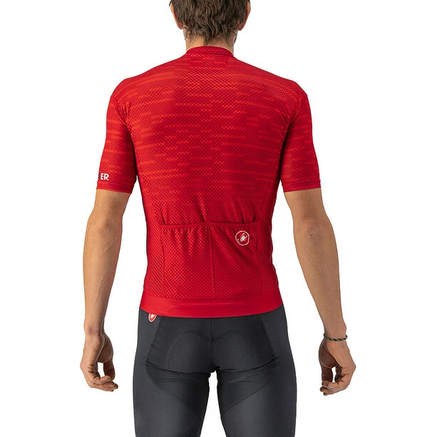 Castelli Insider Kurzarm Trikot Herren Rot – Bild 2