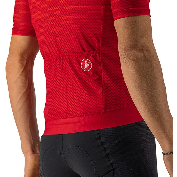 Castelli Insider Kurzarm Trikot Herren Rot – Bild 6