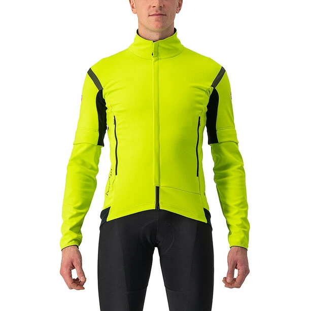 Castelli Perfetto RoS 2 Zip-Off Jacke Herren Gelb