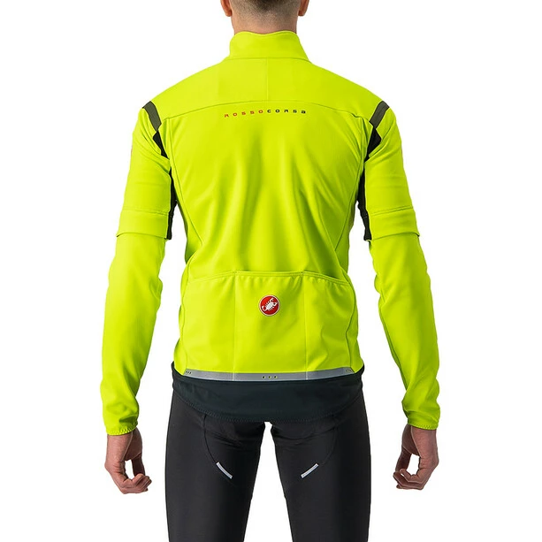 Castelli Perfetto RoS 2 Zip-Off Jacke Herren Gelb – Bild 2