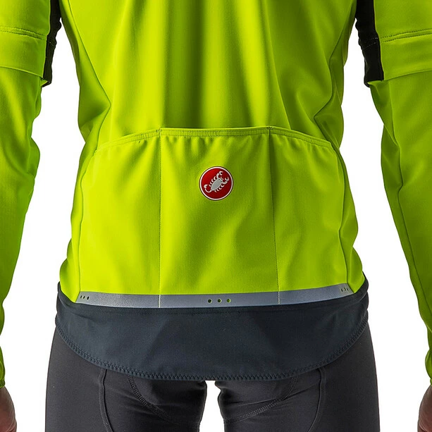 Castelli Perfetto RoS 2 Zip-Off Jacke Herren Gelb – Bild 3