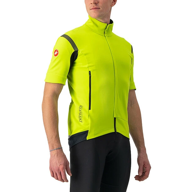 Castelli Perfetto RoS 2 Zip-Off Jacke Herren Gelb – Bild 6