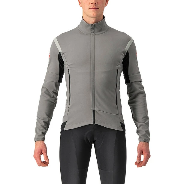 Castelli Perfetto RoS 2 Zip-Off Jacke Herren Grau