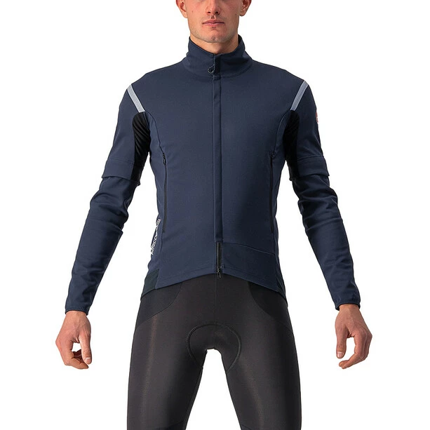 Castelli Perfetto RoS 2 Zip-Off Jacke Herren Blau