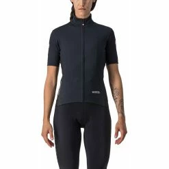 Castelli Perfetto RoS Light Kurzarmtrikot Damen Schwarz