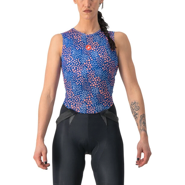 Castelli Pro Mesh 4 Kurzarm Trikot Damen Lila