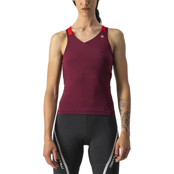 Castelli Solaris Top Damen Rot