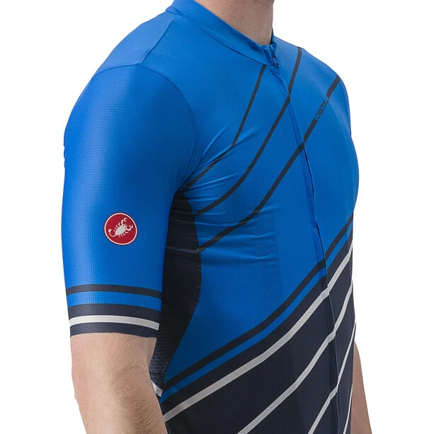 Castelli Speed Strada Trikot Herren Blau – Bild 3