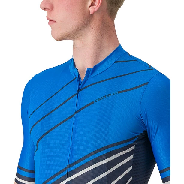 Castelli Speed Strada Trikot Herren Blau – Bild 4