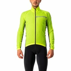 Castelli Squadra Stretch Jacke Herren Gelb