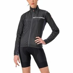 Castelli Squadra Stretch Jacke Damen Schwarz