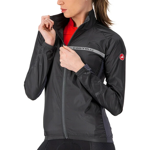 Castelli Squadra Stretch Jacke Damen Schwarz – Bild 3