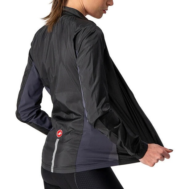 Castelli Squadra Stretch Jacke Damen Schwarz – Bild 4