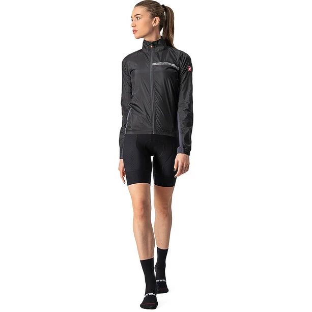 Castelli Squadra Stretch Jacke Damen Schwarz – Bild 6