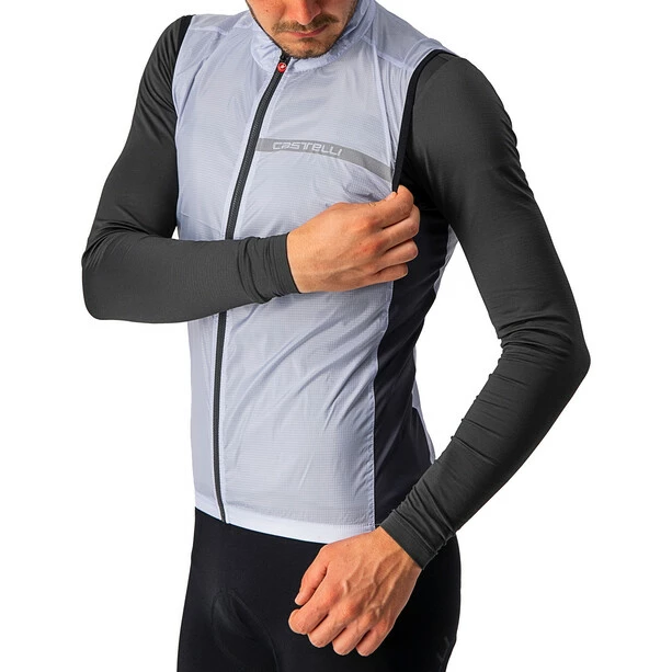 Castelli Squadra Stretch Weste Herren Grau – Bild 3