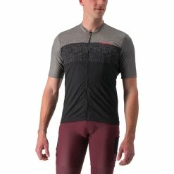 Castelli Unlimited Entrata Trikot Herren Schwarz/grau