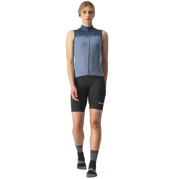 Castelli Velocissima Ärmelloses Trikot Damen Blau – Bild 6